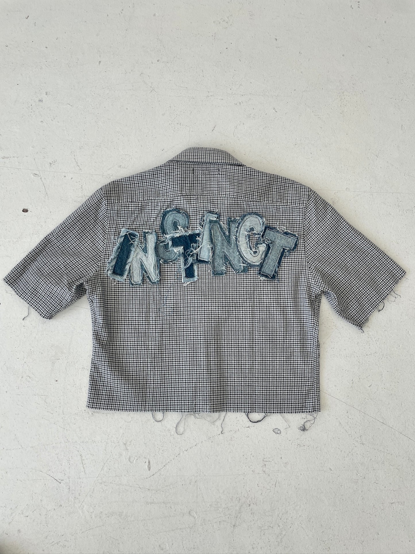 EMBROIDERED SUITING TOP