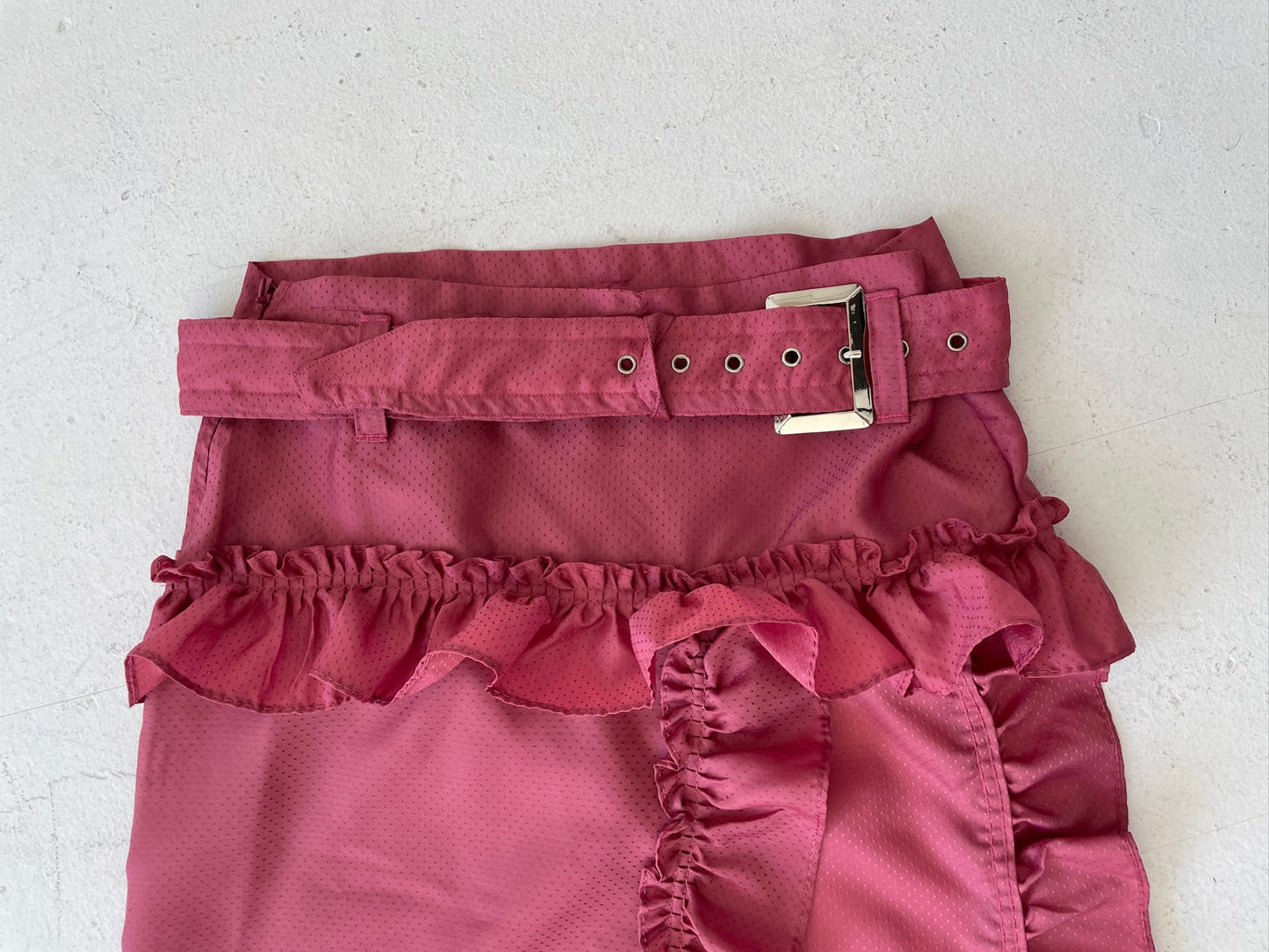 PINK FRILLS SKIRT