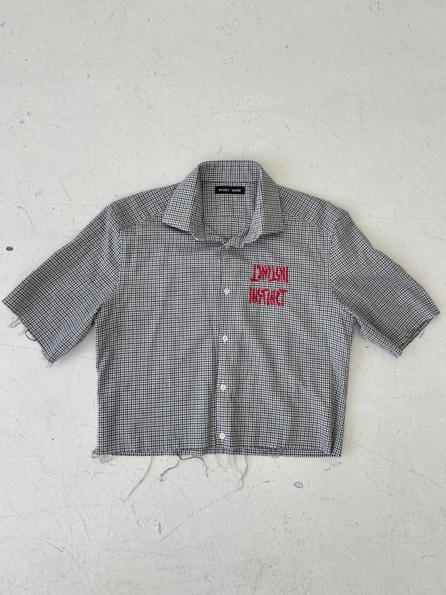 EMBROIDERED SUITING TOP