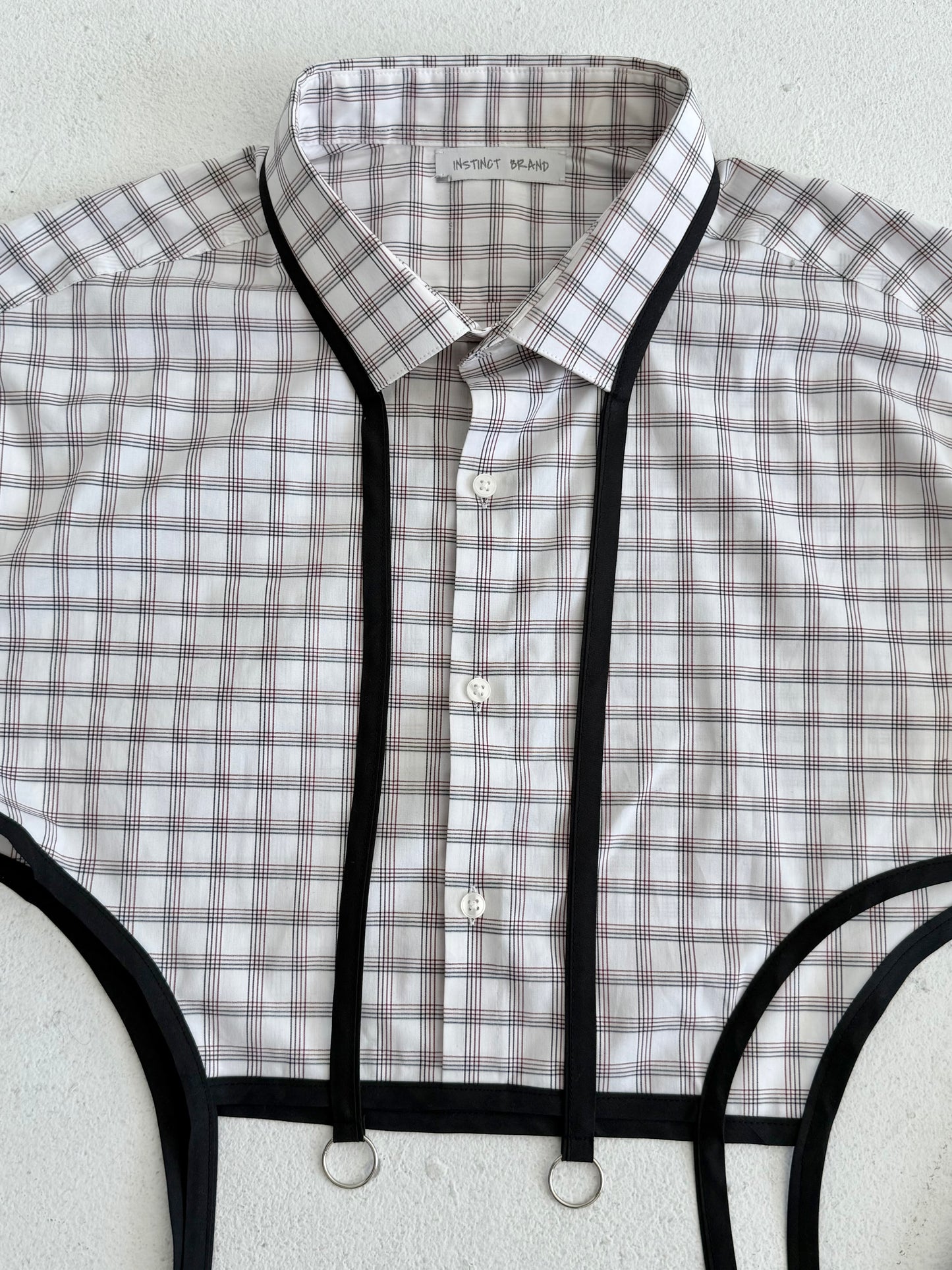 WHITE DOVE SUITING TOP