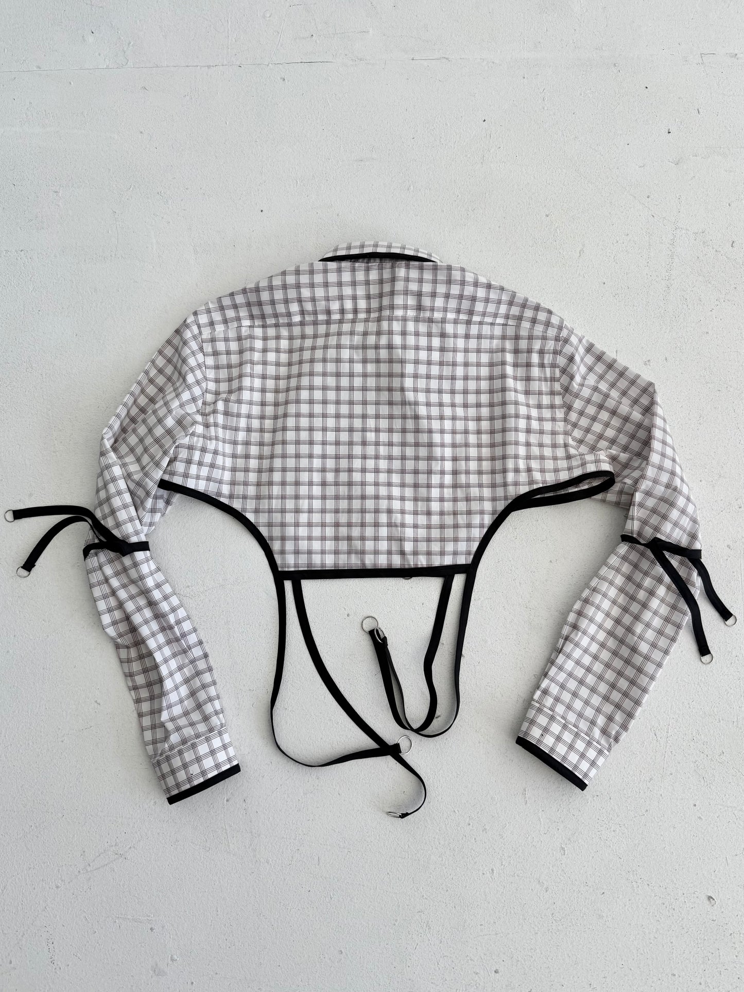 WHITE DOVE SUITING TOP