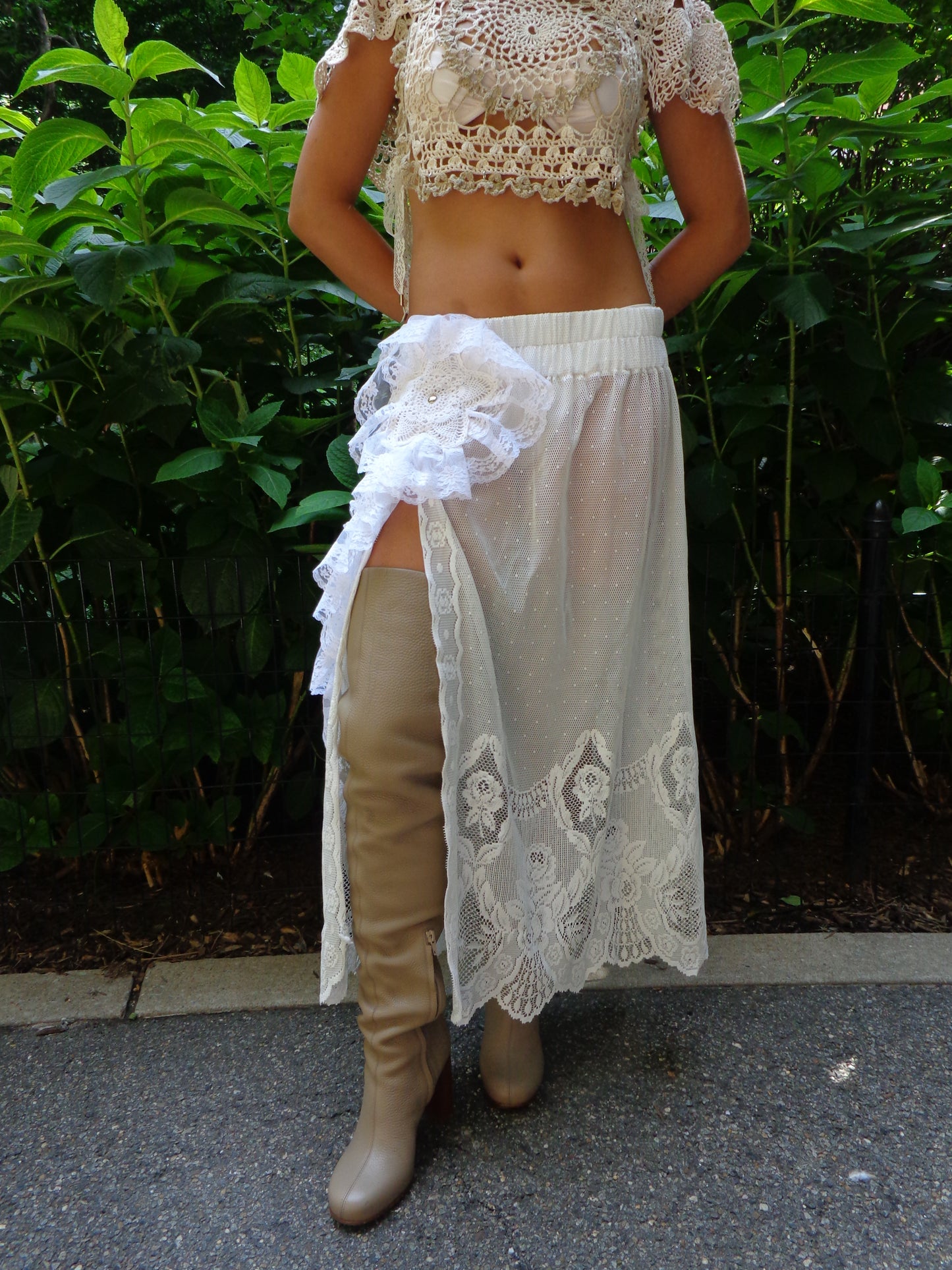 GRANDMA’S CURTAIN SKIRT