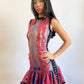 2-TONE LACE DRESS