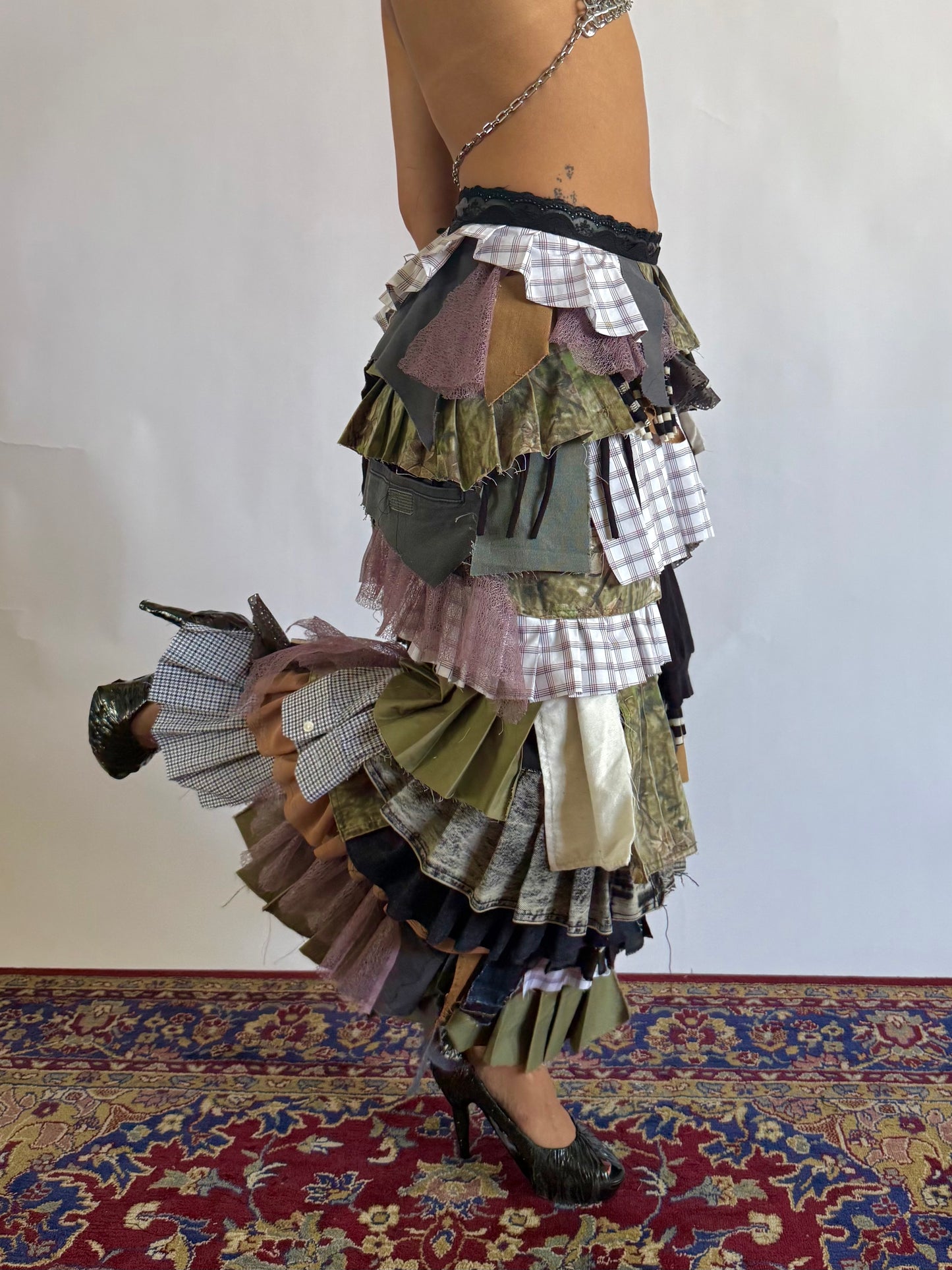 SCRAP SKIRT 01