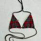 PLAIDKINI TOP