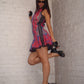 2-TONE LACE DRESS