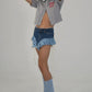 EMBROIDERED SUITING TOP