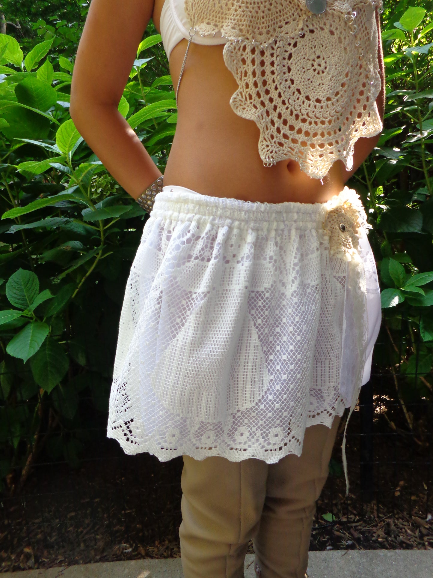 FRIENDSHIP CURTAIN SKIRT