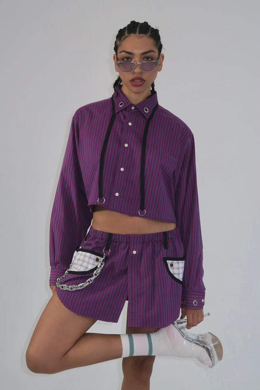 GRAPE SODA SUITING TOP