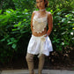FRIENDSHIP CURTAIN SKIRT