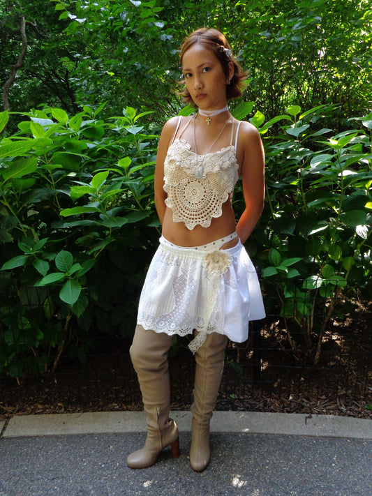 FRIENDSHIP CURTAIN SKIRT