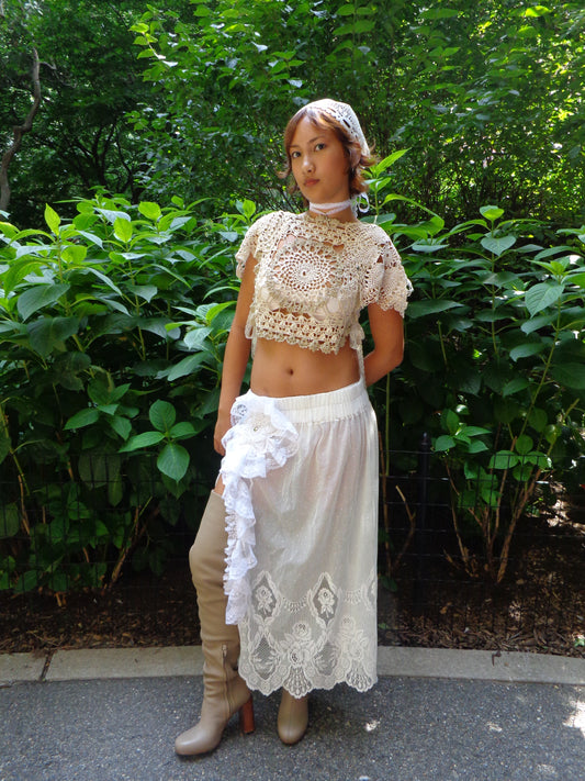 GRANDMA’S CURTAIN SKIRT