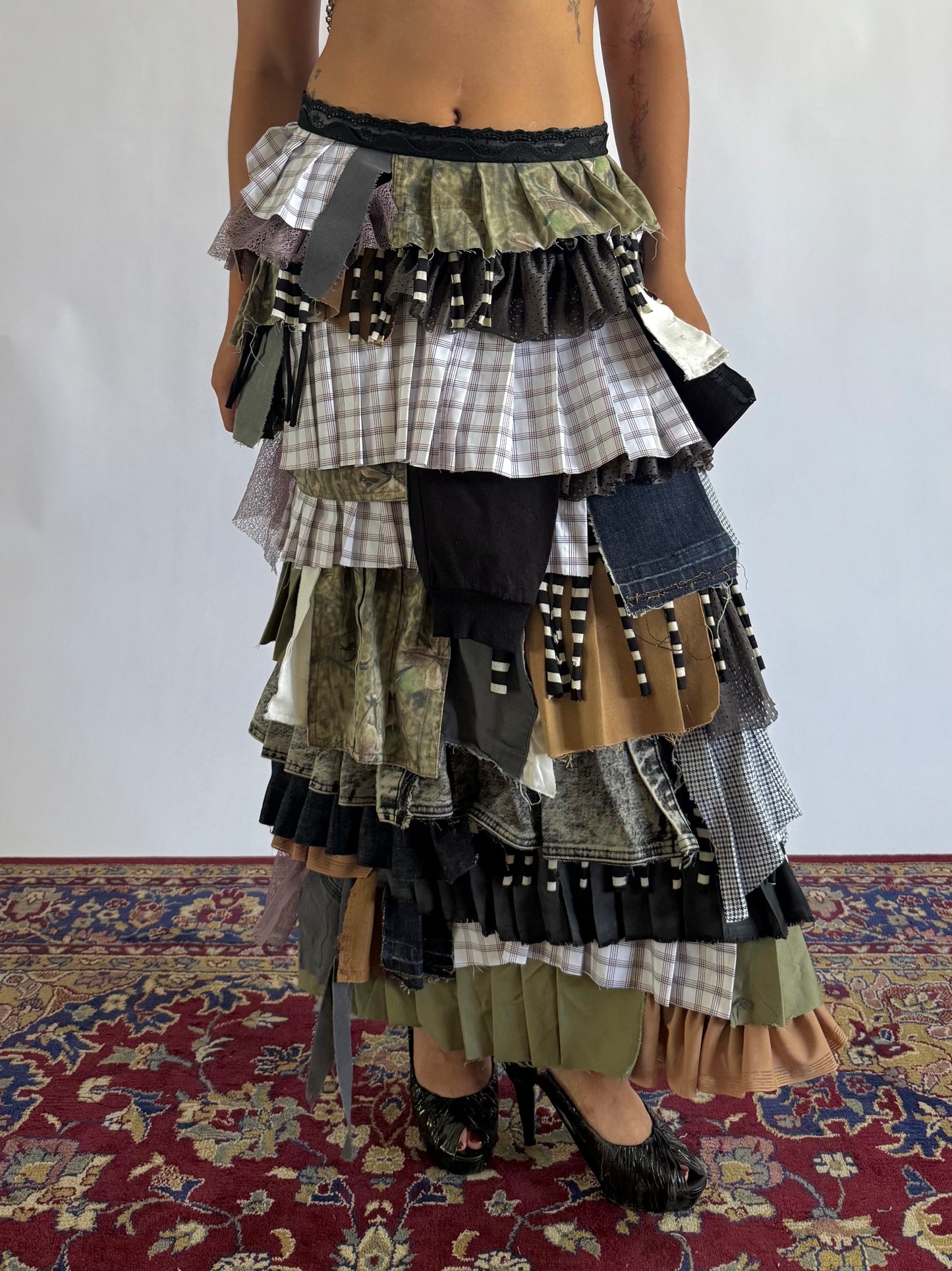 SCRAP SKIRT 01