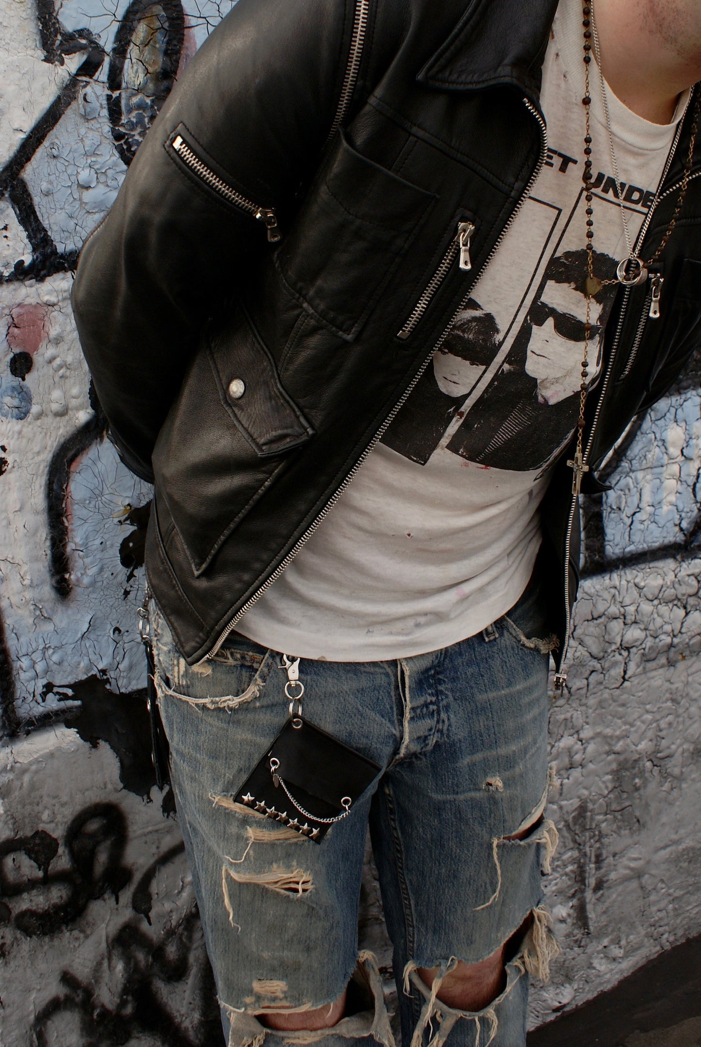 SCRAP LEATHER KEYCHAIN 1