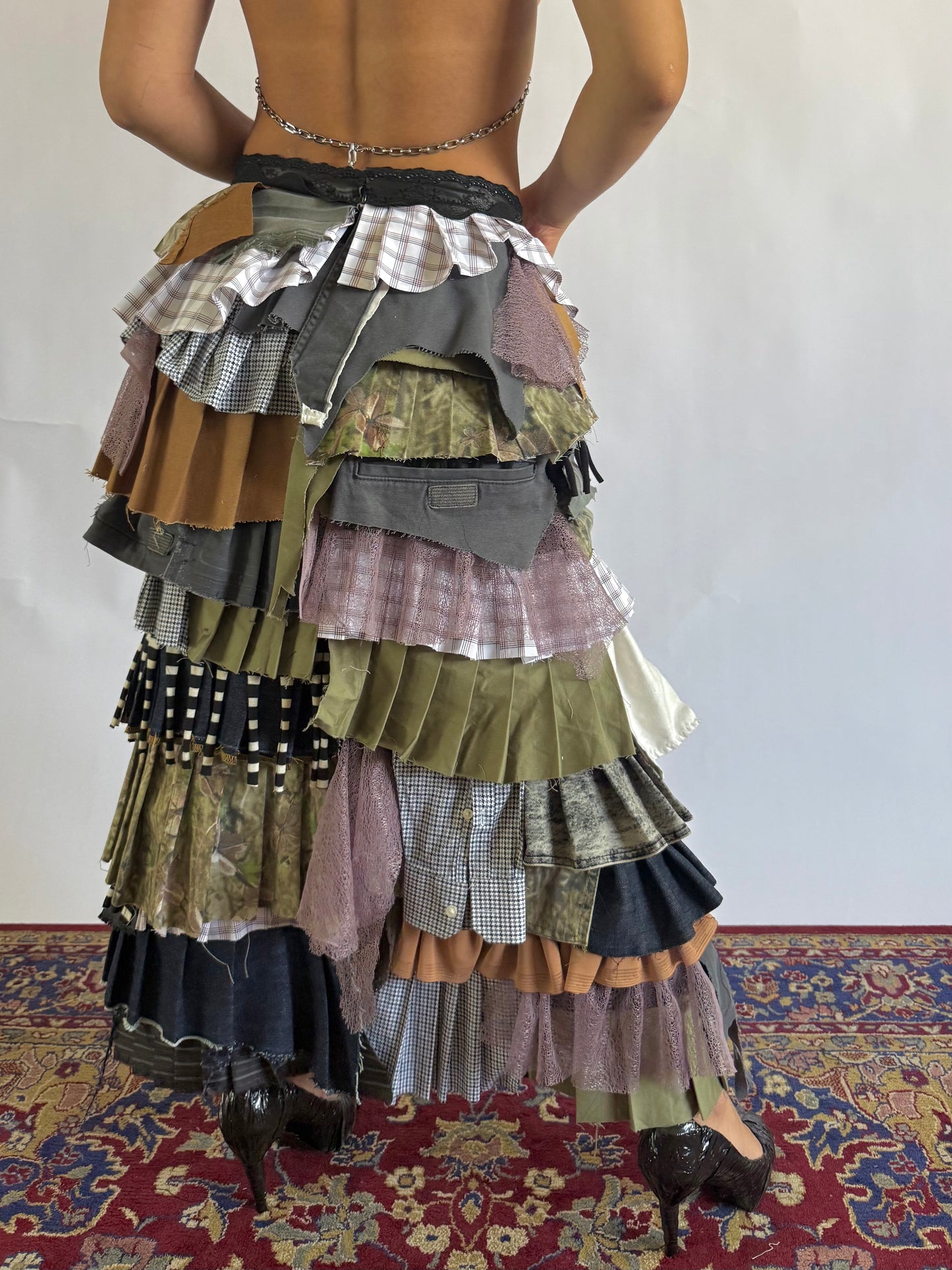 SCRAP SKIRT 01