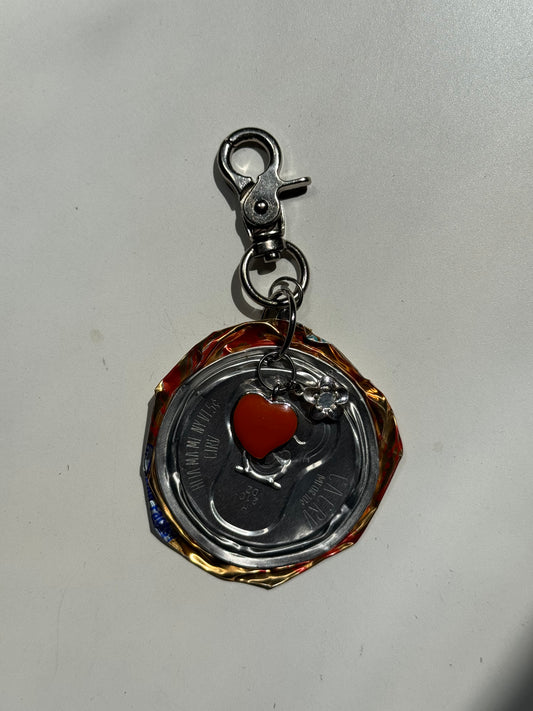 ORANGE SODA BAG CHARM