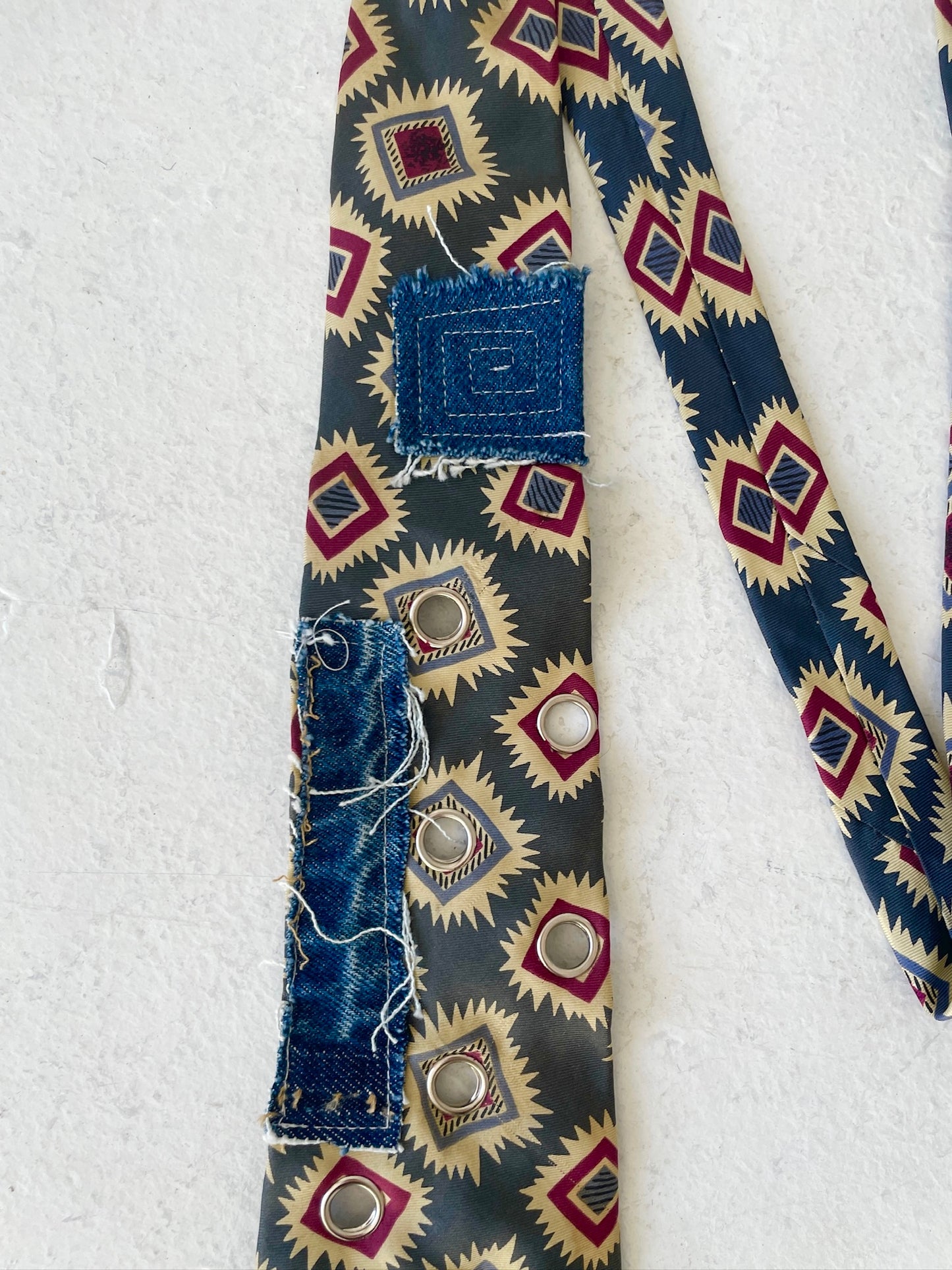 TEAL FEEL EYELET TIE