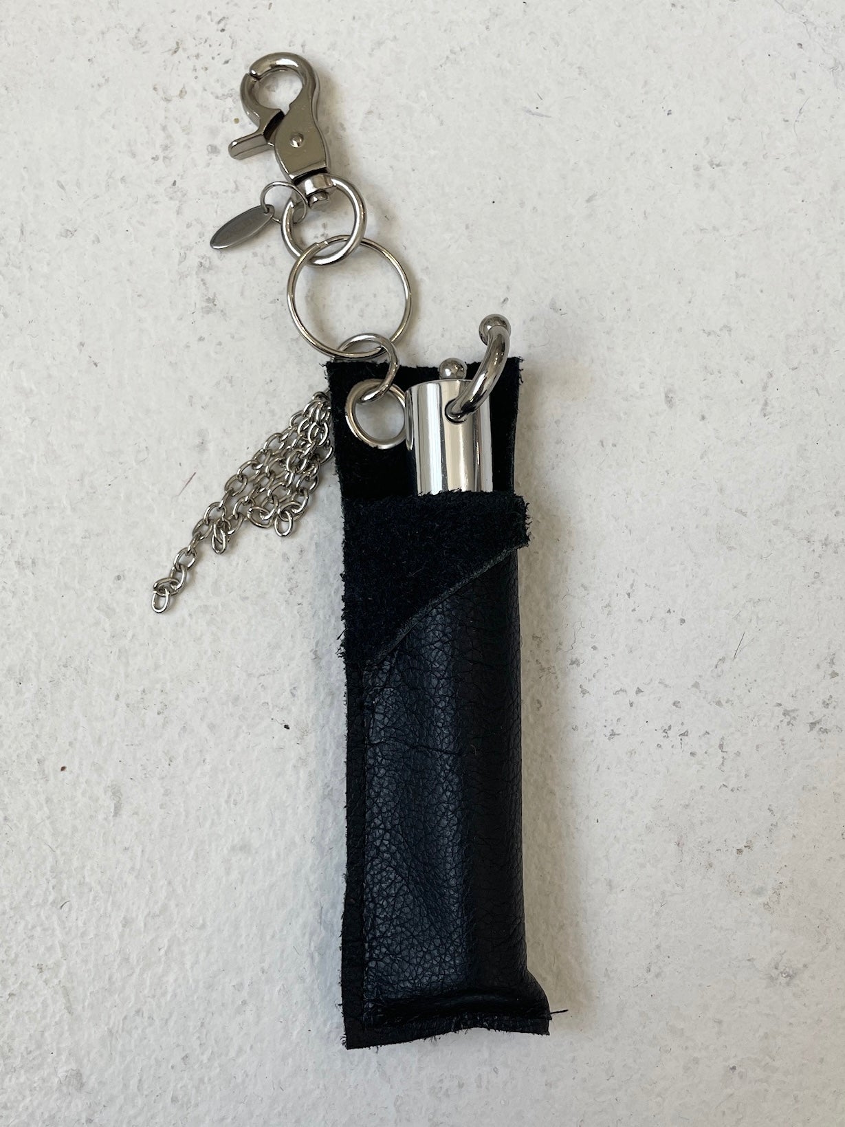 SCRAP LEATHER KEYCHAIN 7