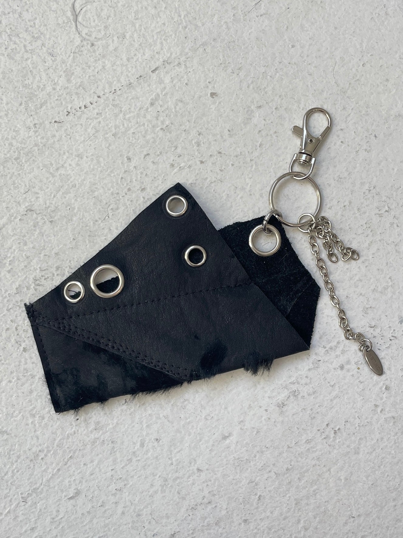 SCRAP LEATHER KEYCHAIN 8