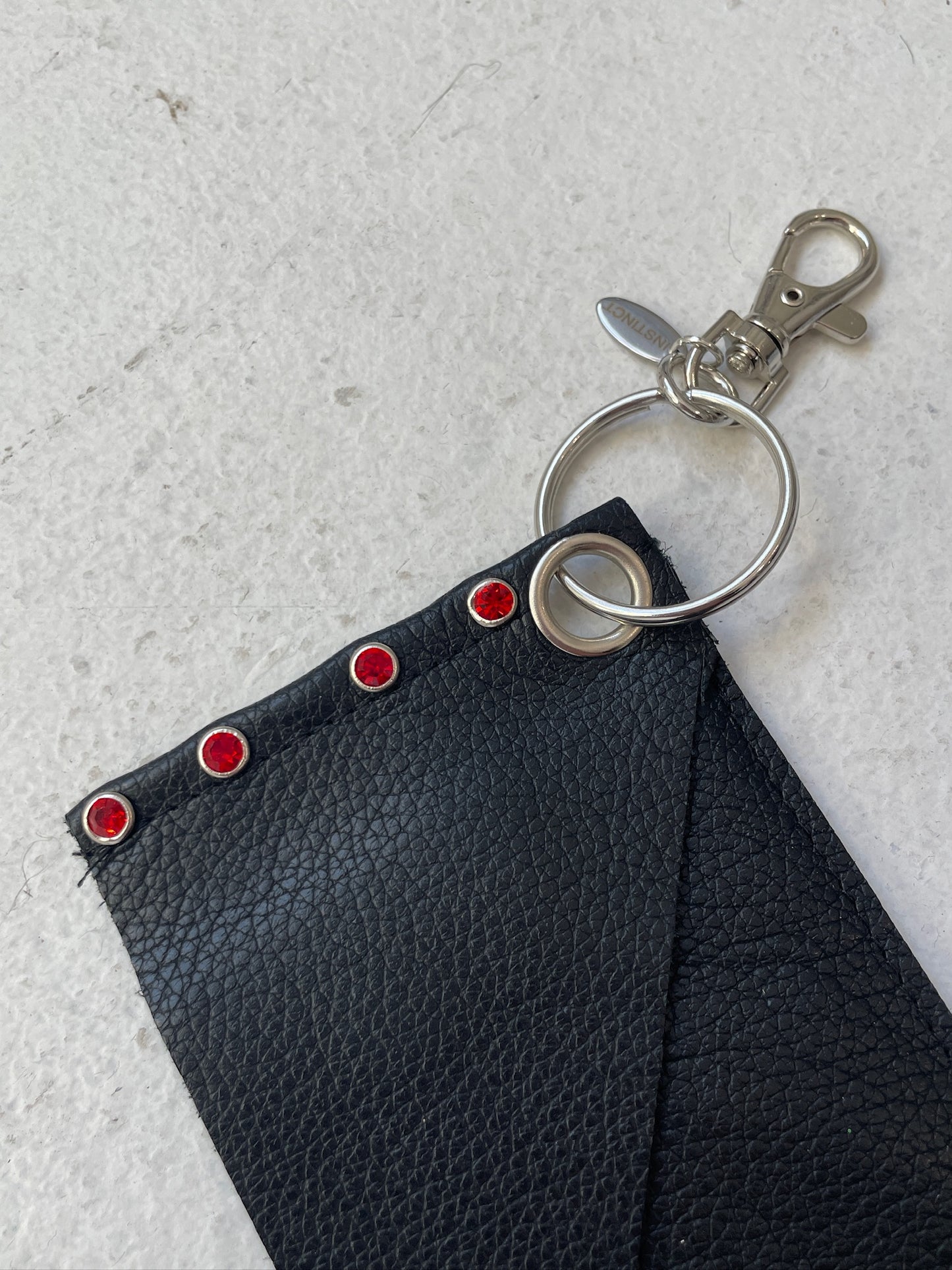 SCRAP LEATHER KEYCHAIN 10