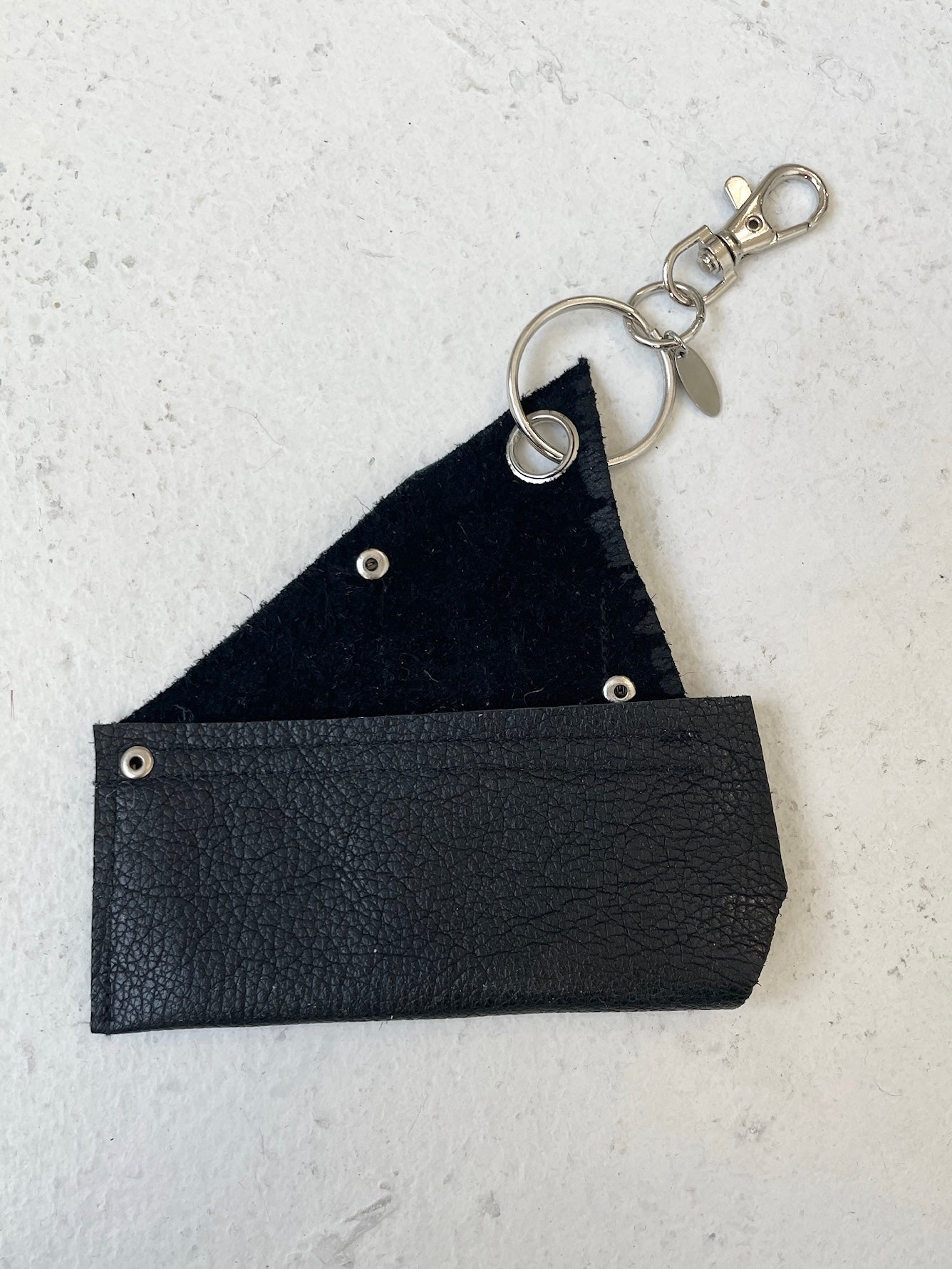 SCRAP LEATHER KEYCHAIN 6