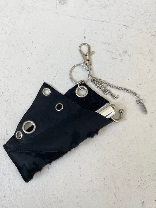 SCRAP LEATHER KEYCHAIN 8