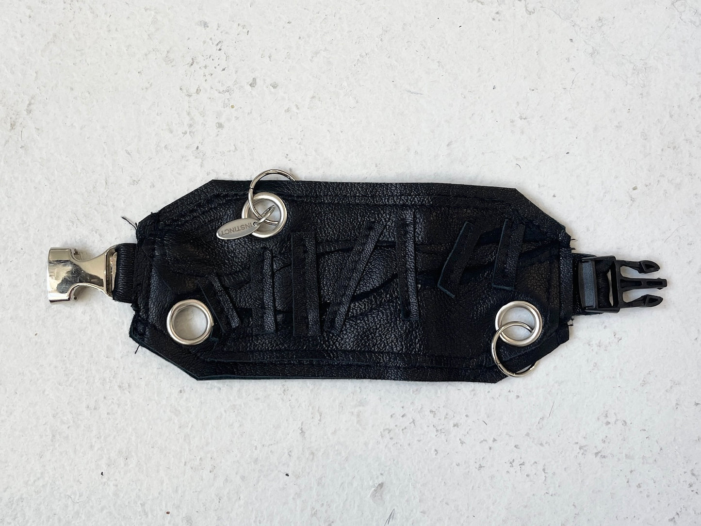 SCRAP LEATHER CUFF 6