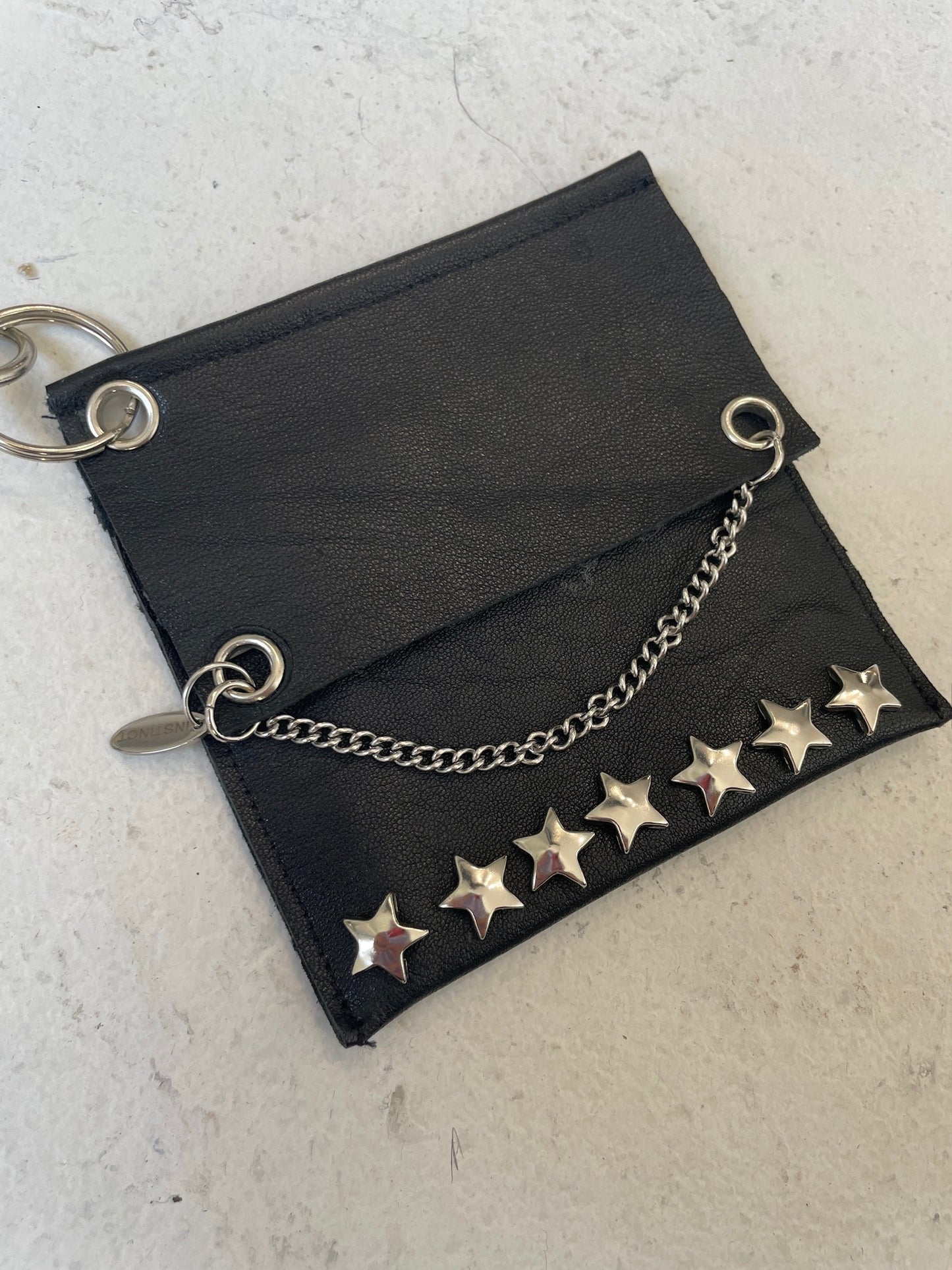 SCRAP LEATHER KEYCHAIN 1