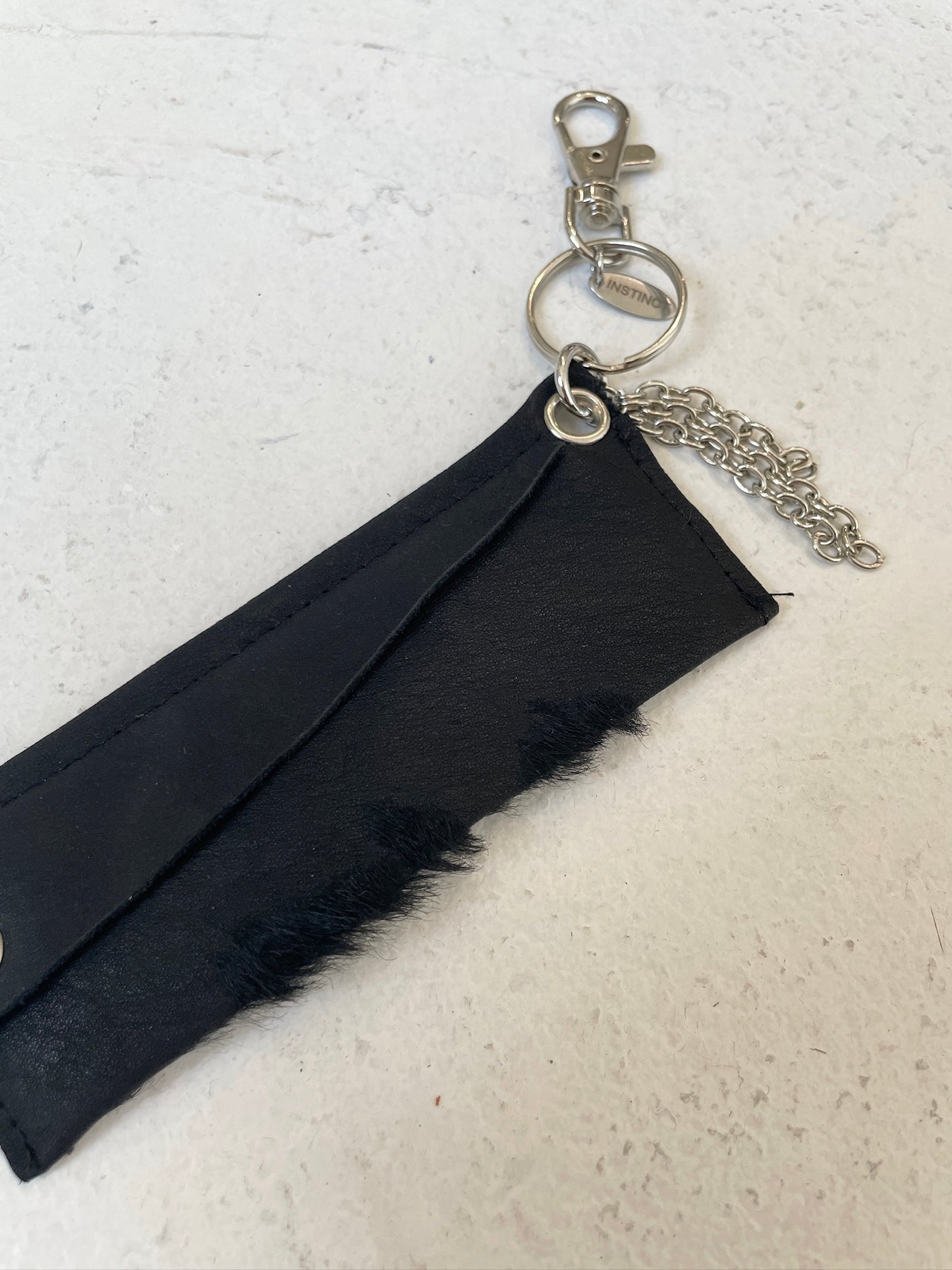 SCRAP LEATHER KEYCHAIN 2
