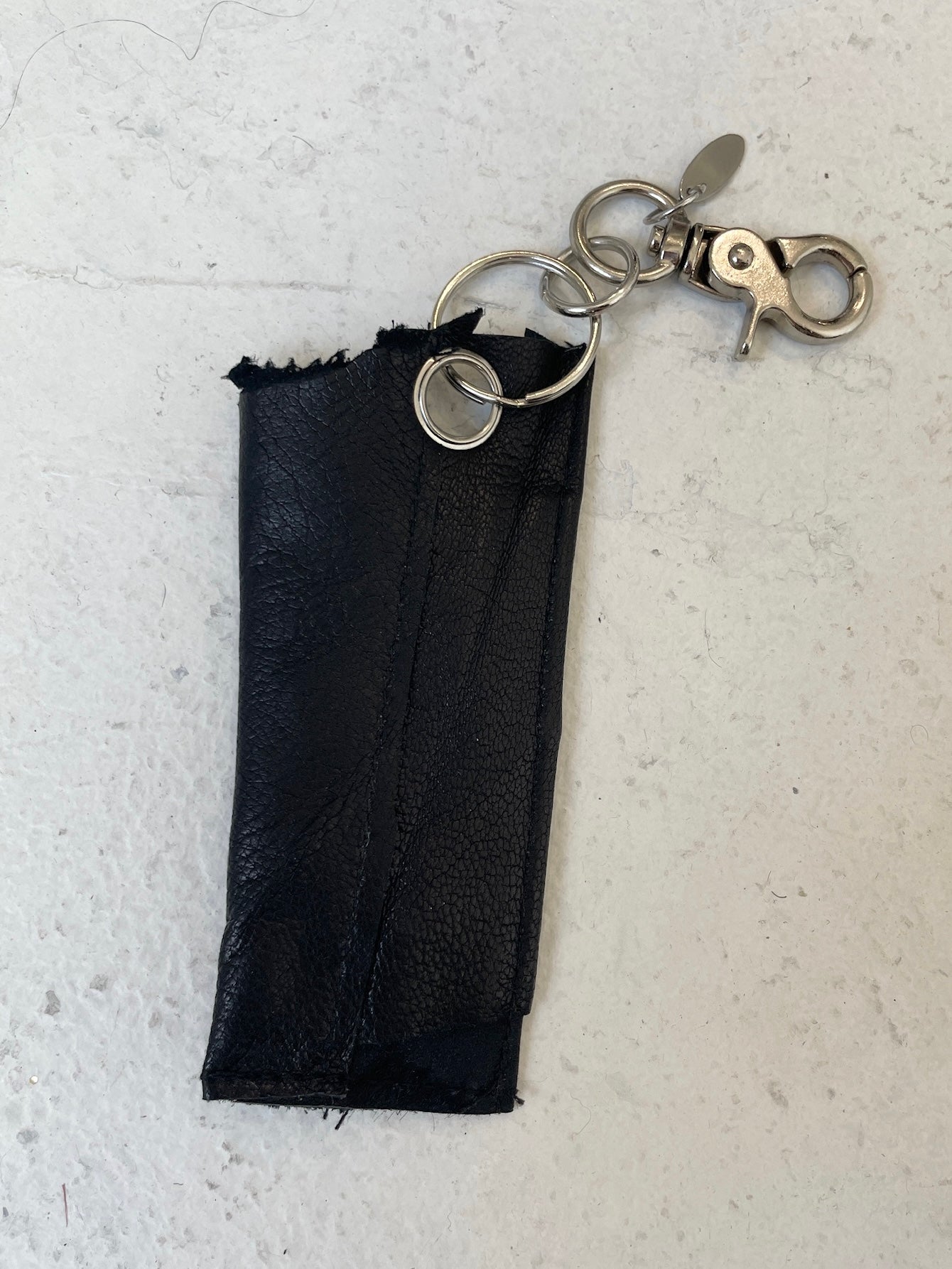 SCRAP LEATHER KEYCHAIN 3