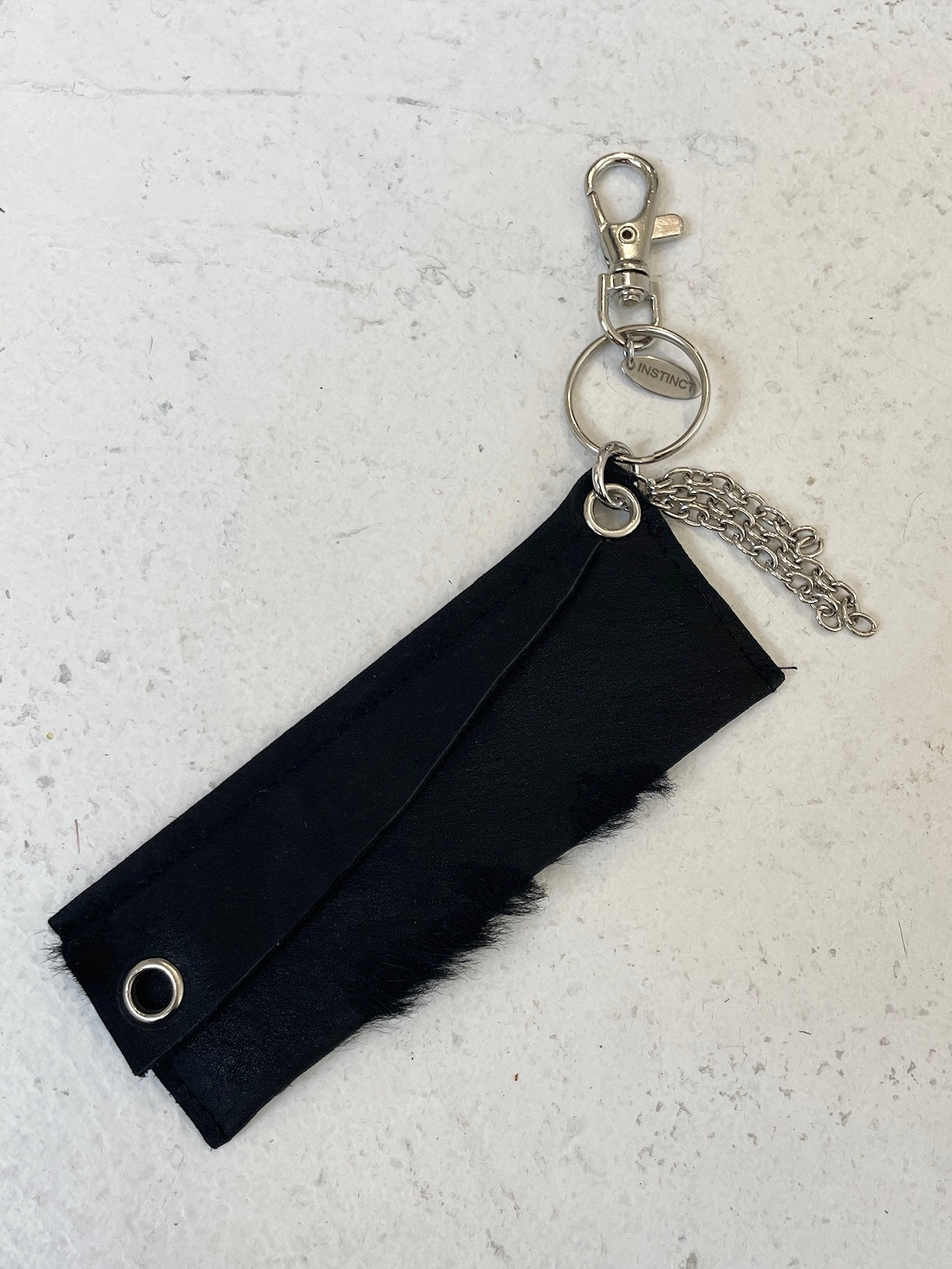 SCRAP LEATHER KEYCHAIN 2