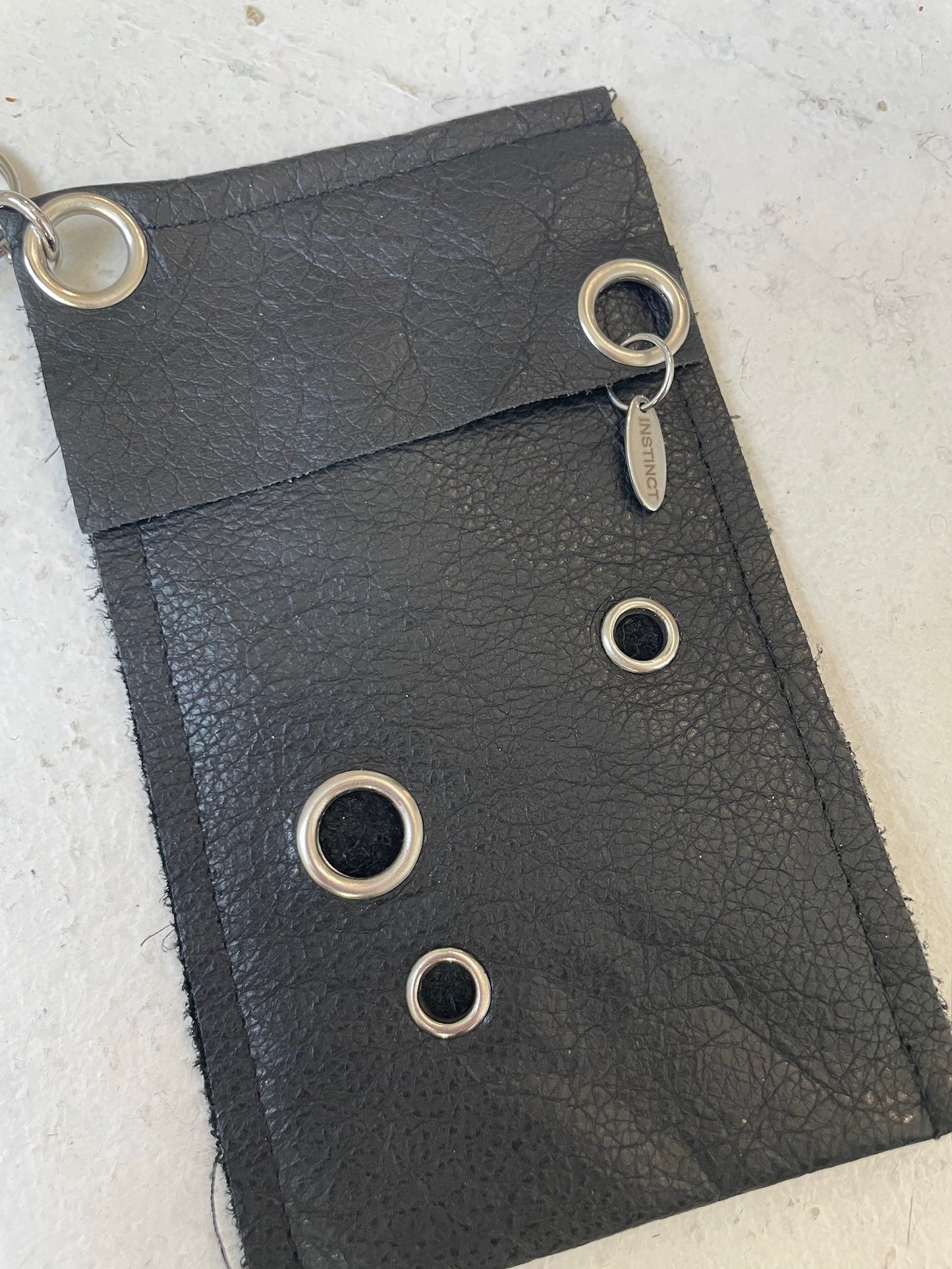 SCRAP LEATHER KEYCHAIN 4