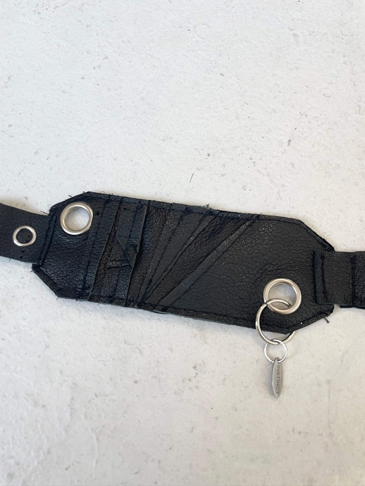 SCRAP LEATHER CUFF 5