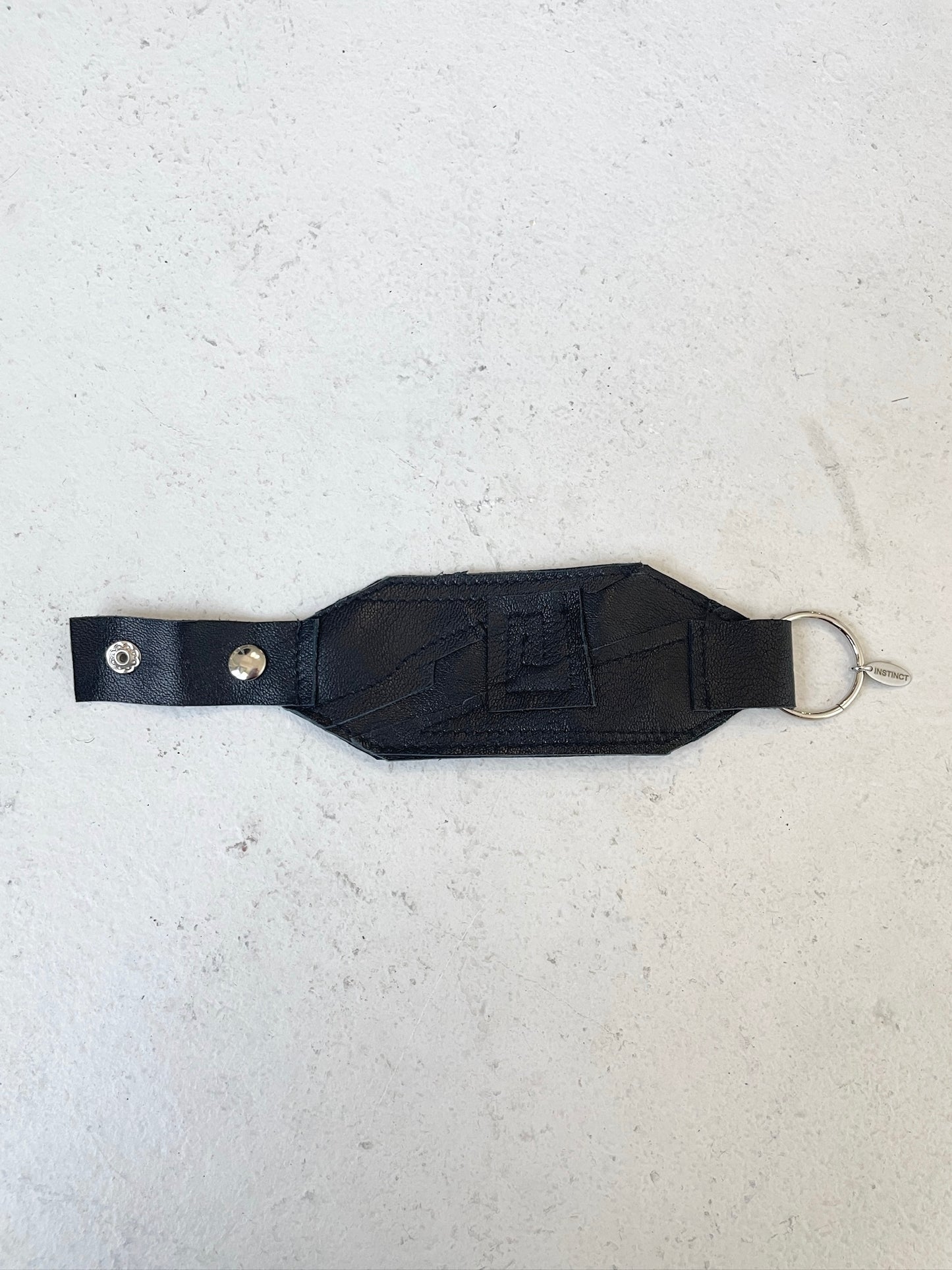 SCRAP LEATHER CUFF 2