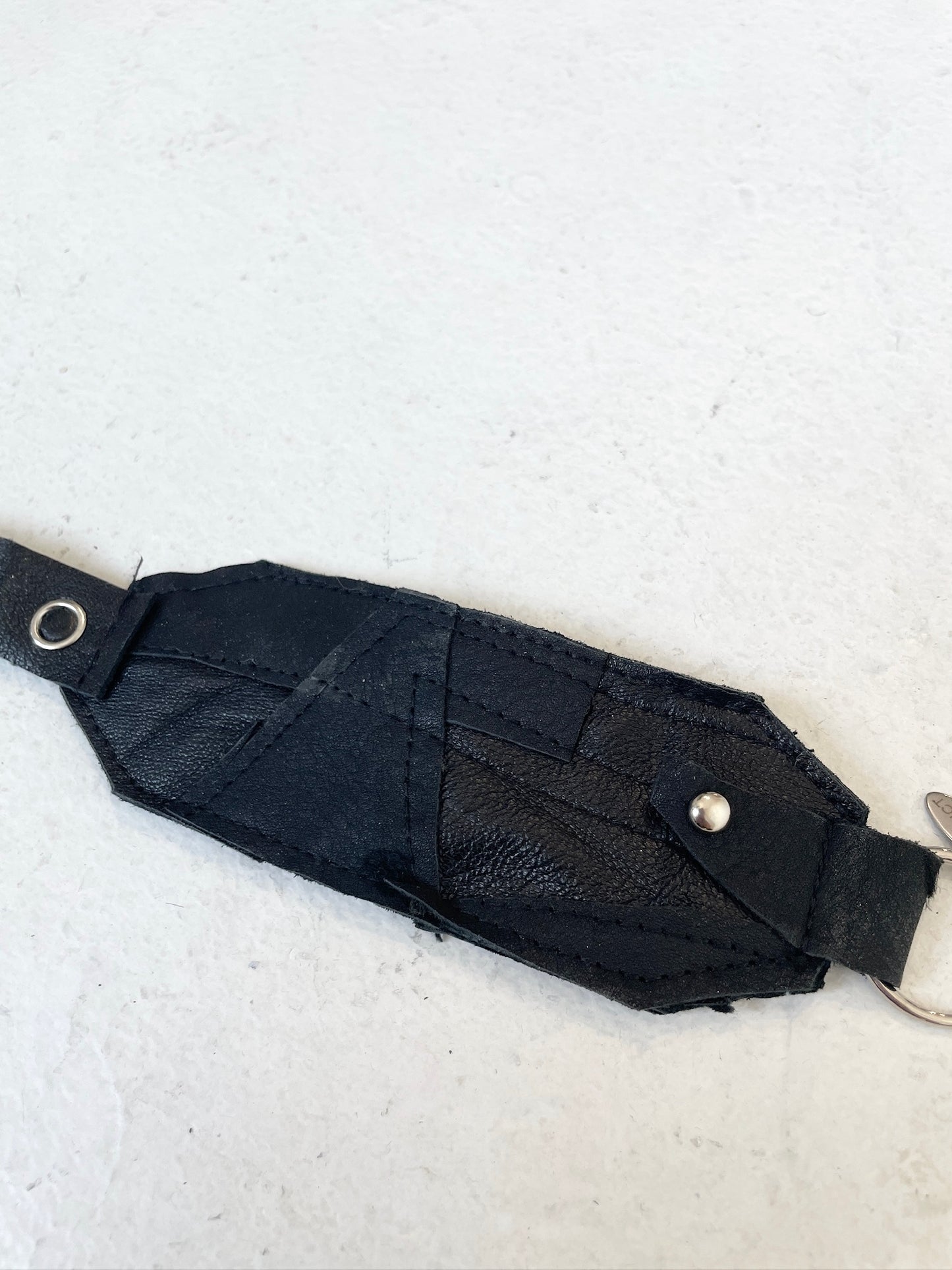 SCRAP LEATHER CUFF 3